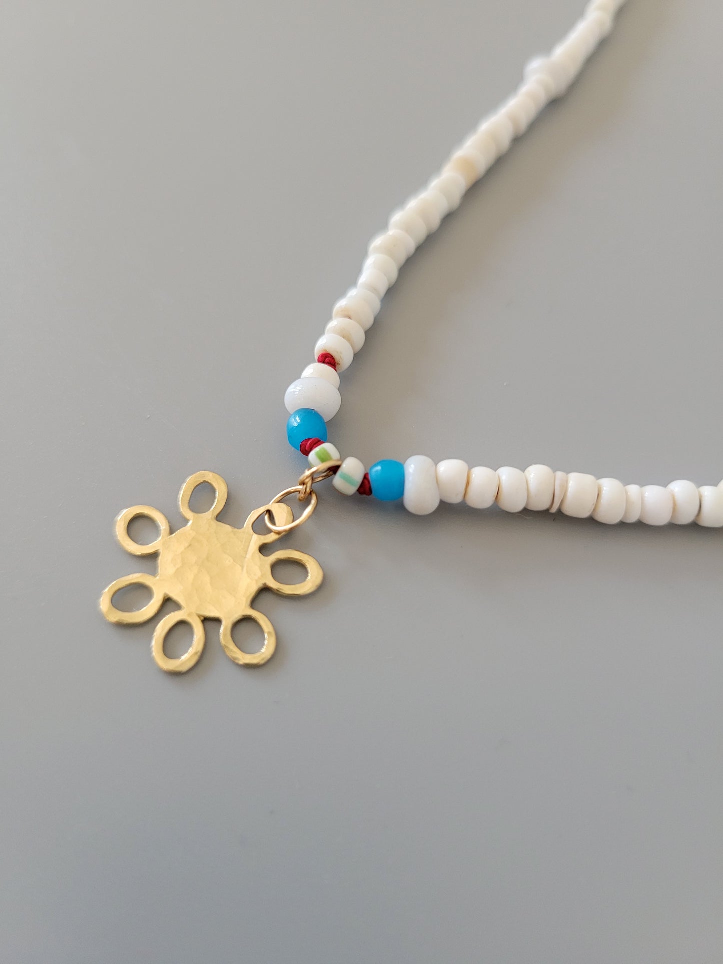 Traveler Necklace with Sun Medallion