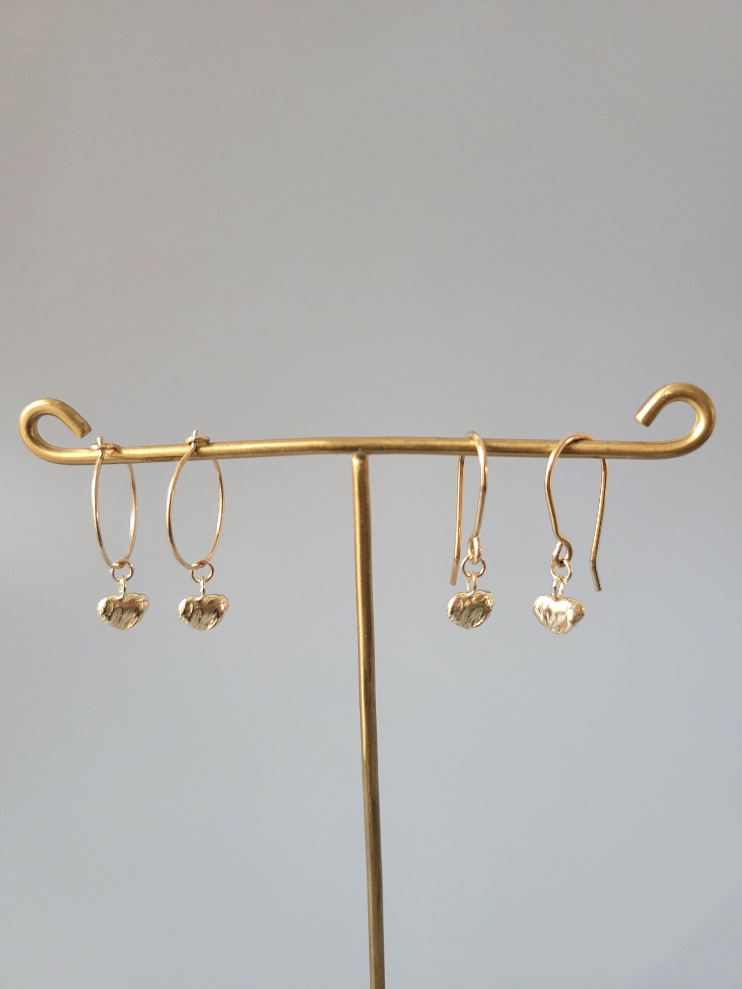Mini Isabelle Heart Earrings