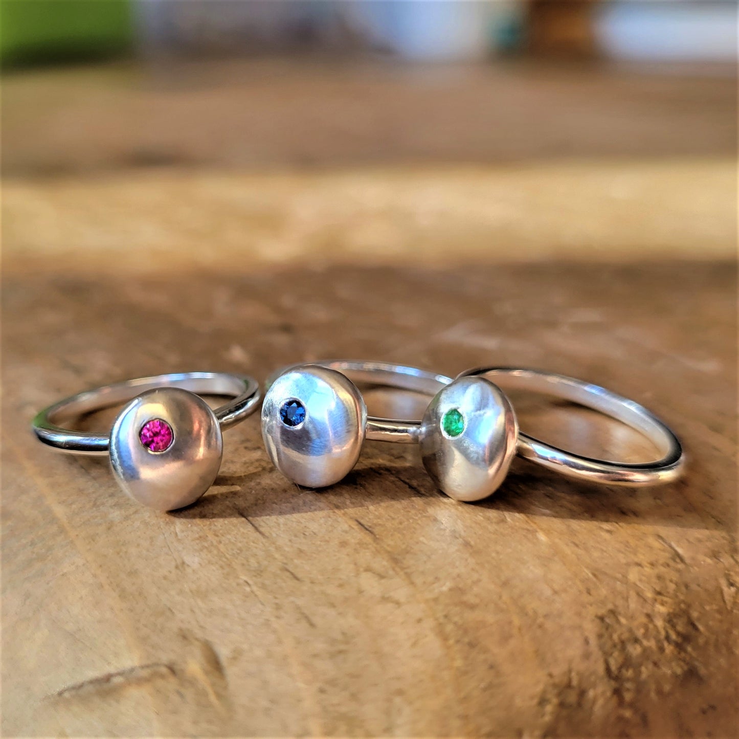 Pebble Ring - Ruby