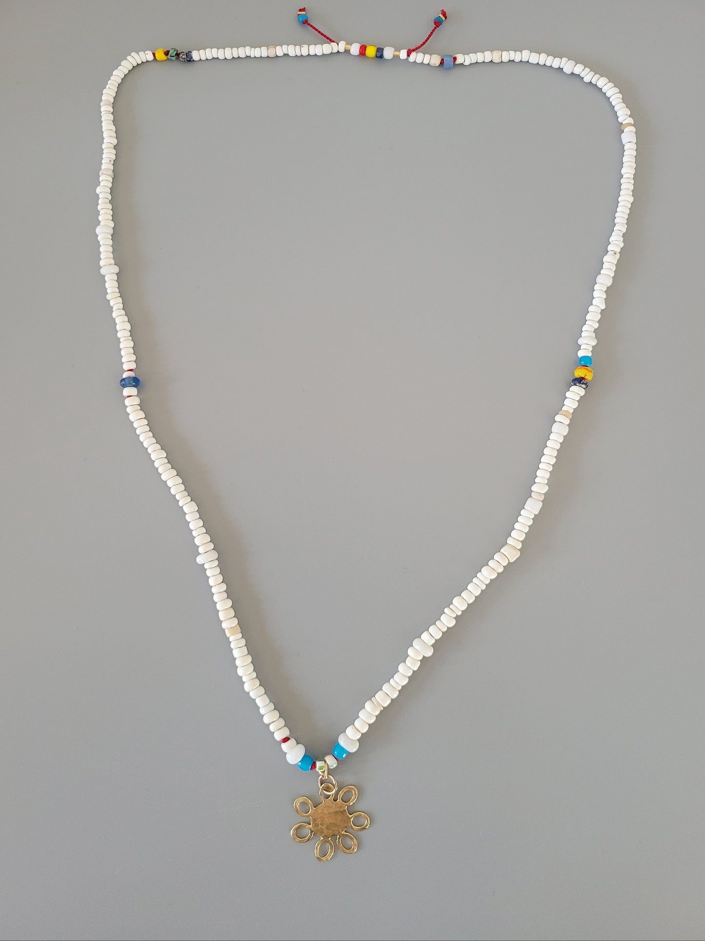 Traveler Necklace with Sun Medallion