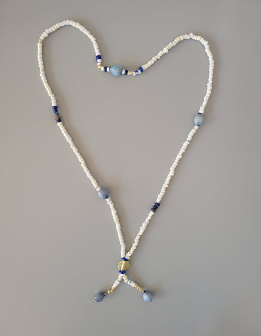 Traveler Necklace - White
